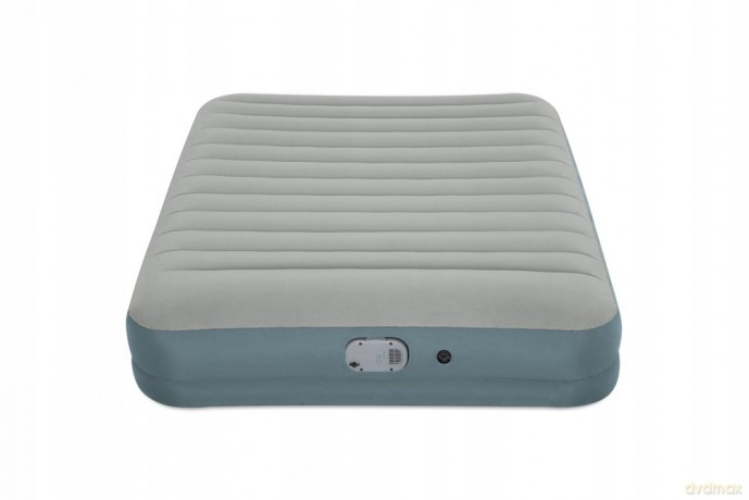 Dmuchany materac 203x152 cm pompka [SPORT]