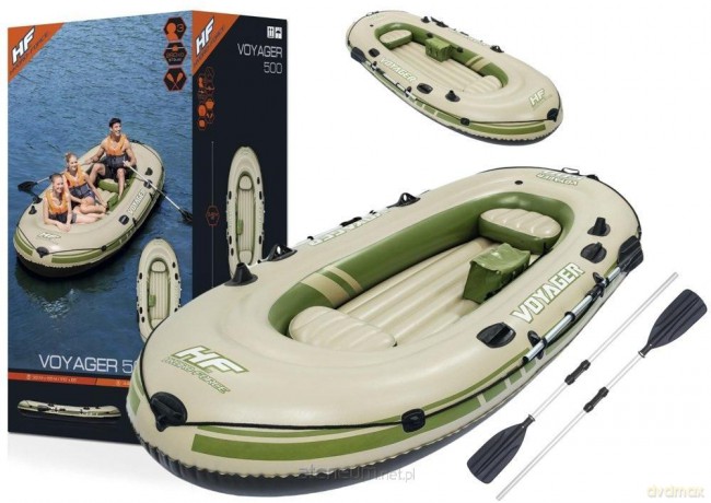 Dmuchany ponton trzyosobowy 348 cmx142 cm [SPORT]