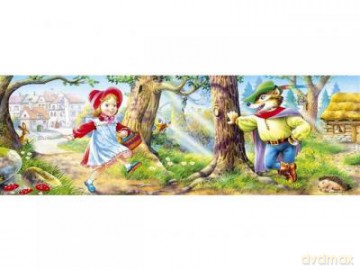 CASTOR 220 MINI Czerwony kapturek i wilk A-22014-B [PUZZLE]
