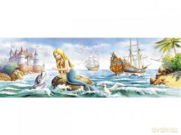 CASTOR 220 MINI Syrenka na kamieniu A-22014-B [PUZZLE]