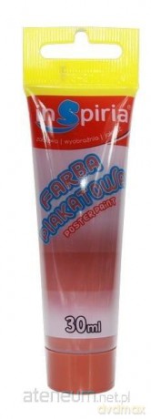 Farba plakatowa w tubie brązowa 30ml