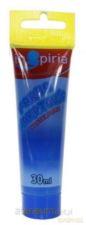 Farba plakatowa w tubie ciemnoniebieska 30ml