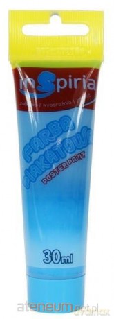 Farba plakatowa w tubie niebieska 30ml