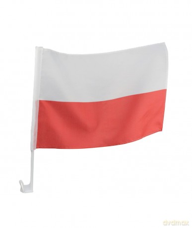 Flaga na samochód