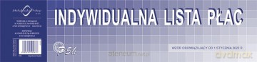 Indywidualna lista płac P-5h