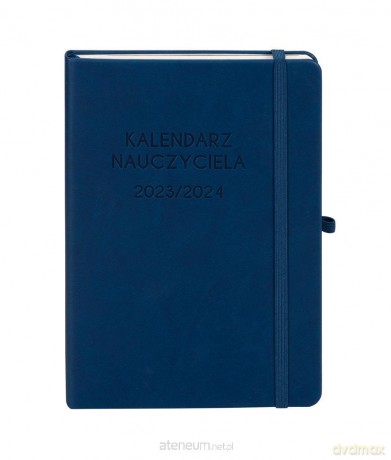 Kalendarz 2023/2024 A5 nauczyciela TDW granatowy [KALENDARZ]