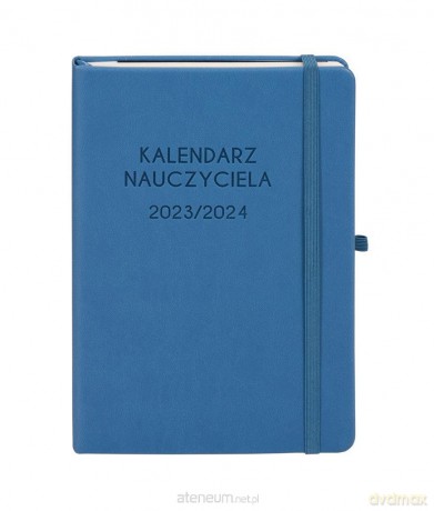 Kalendarz 2023/2024 A5 nauczyciela TDW niebieski [KALENDARZ]