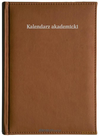Kalendarz akademicki 2023/24 A5 tygodniowy Vivella brąz [KALENDARZ]