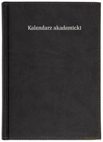 Kalendarz akademicki 2023/24 A5 tygodniowy Vivella czarny [KALENDARZ]