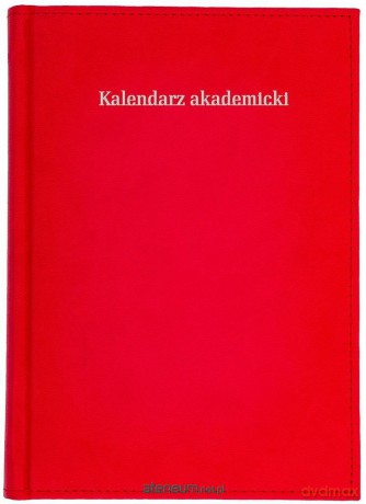Kalendarz akademicki 2023/24 A5 tygodniowy Vivella czerwony [KALENDARZ]