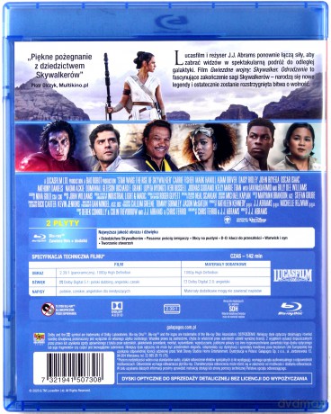 Gwiezdne Wojny: Skywalker. Odrodzenie [2xBlu-Ray]