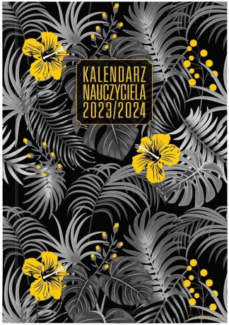 Kalendarz nauczyciela 2023/24 B6 tygodniowy PCV Tropical [KALENDARZ]