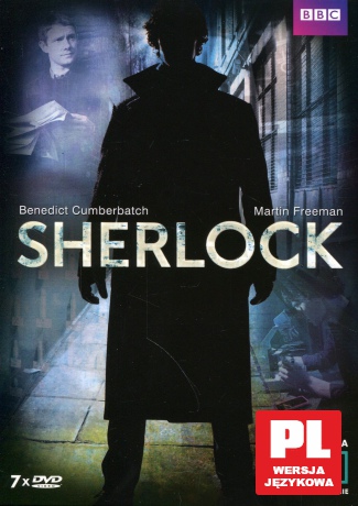 Sherlock seria 1+2 (box czarny) (BBC) [BOX] [7DVD]