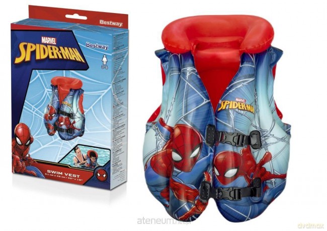Kamizelka do nauki pływania Spider-Man 51x46 cm [SPORT]