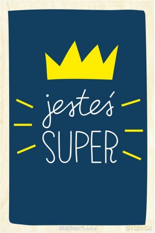 Karnet - Jesteś Super
