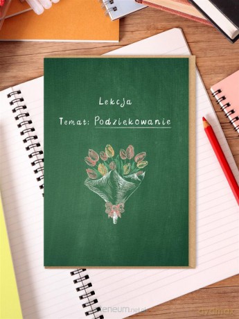 Karnet - Podziękowanie