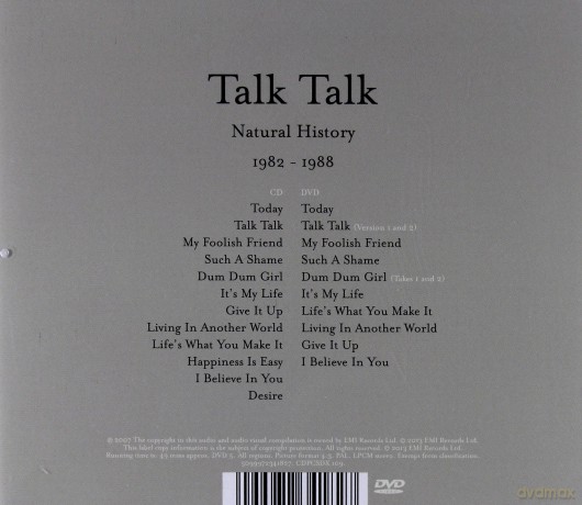 Talk Talk: Natural History - The Very Best Of [CD]+[DVD]