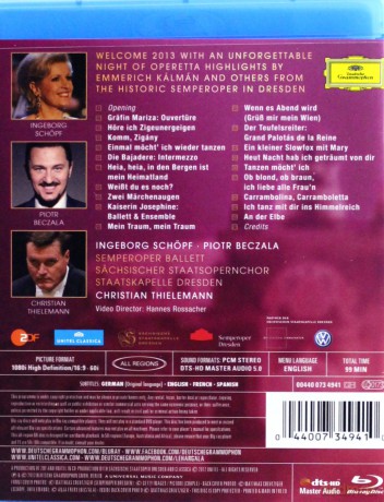 Piotr Beczała: Happy New Year [Blu-Ray]