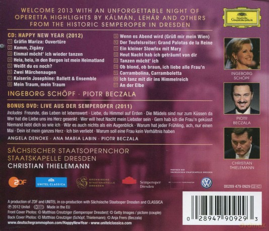 Piotr Beczała: Happy New Year 2013 [CD]+[DVD]