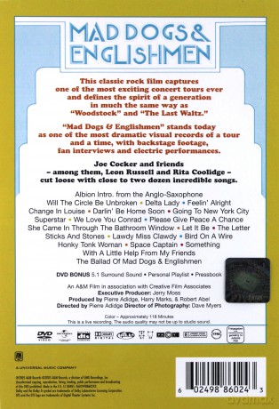 Joe Cocker: Mad Dogs & Englishmen [DVD]