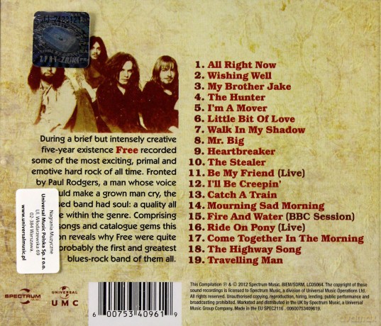 Free: All Right Now: The Collection [CD]