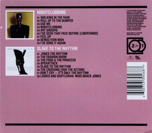 Grace Jones: Nightclubbing / Slave To The Rhythm [2CD]