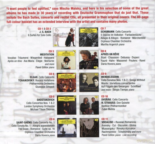 Mischa Maisky: 10 Classic Albums [10CD]