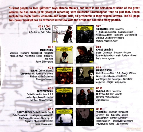 Mischa Maisky: 10 Classic Albums [10CD]