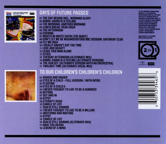 Moody Blues: Days Of Future Passed / To Our Children's Children [2CD]