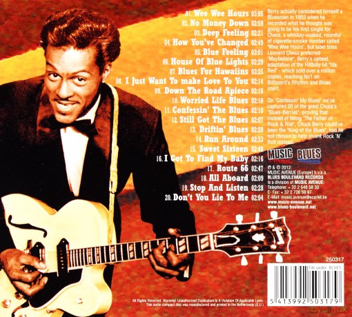 Chuck Berry: Confessin My Blues (digipack) [CD]