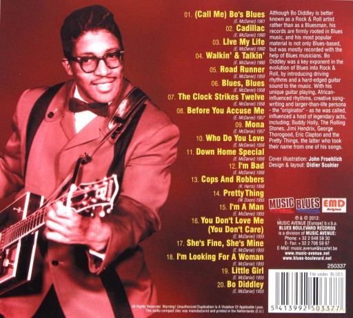 Bo Diddley: Who Do You Love (digipack) [CD]