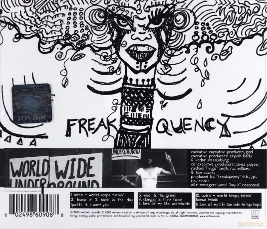 Erykah Badu: Worldwide Underground [CD]