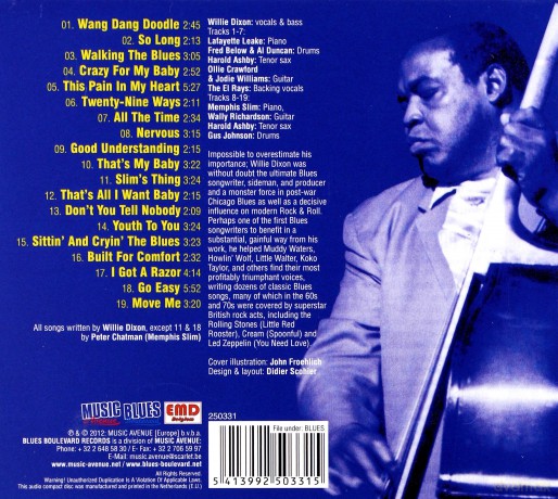 Willie Dixon: Twenty Five Ways (digipack) [CD]