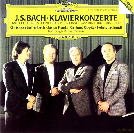 Eschenbach Frantz: Bach:Pno Ctos 2+4 [CD]