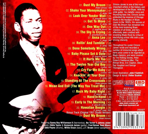 Elmore James: Rollin And Slidin (digipack) [CD]