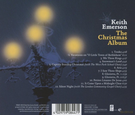 Keith Emerson: The Christmas Album [CD]