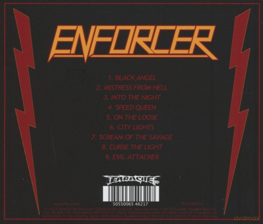Enforcer: Into The Night [CD]