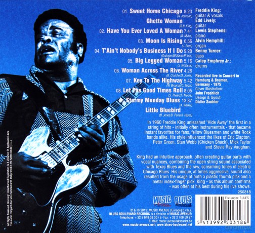 Freddie King: The Blues Is Rising (digipack) [CD]