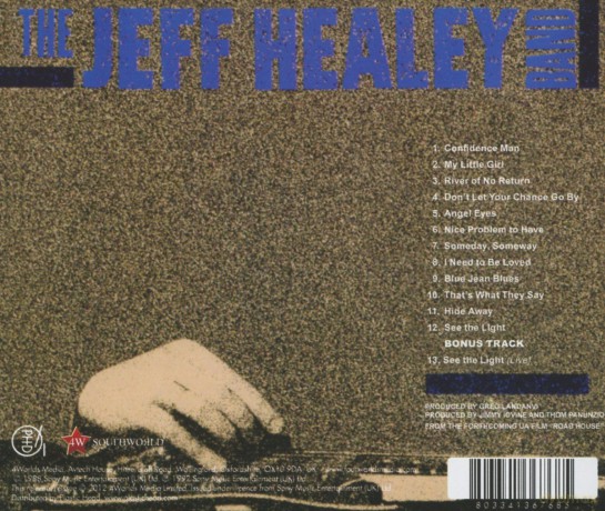 The Jeff Healey Band: See The Light [CD]