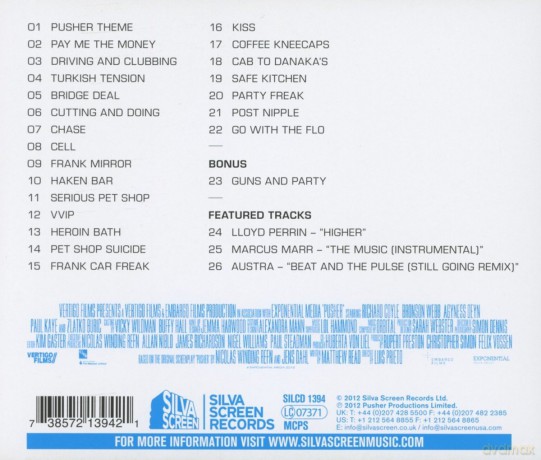 Pusher soundtrack [CD]