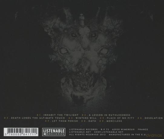 Ruins: Place Of No Pity [CD]