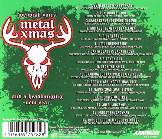 We Wish You A Metal Xmas [CD]