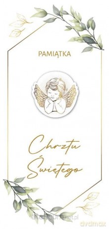 Karnet Chrzest