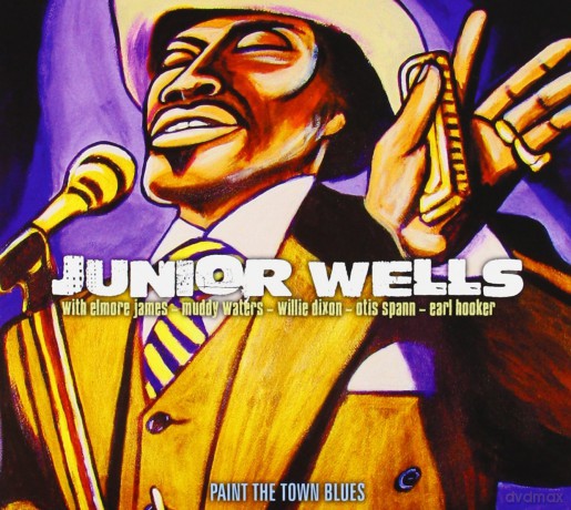 Junior Wells: Paint The Town Blues (digipack) [2CD]