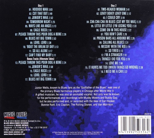 Junior Wells: Paint The Town Blues (digipack) [2CD]