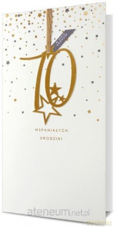 Karnet KL Urodziny 70