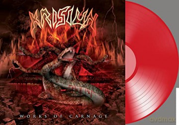 Krisiun: Works Of Carnage (Red) [Winyl]
