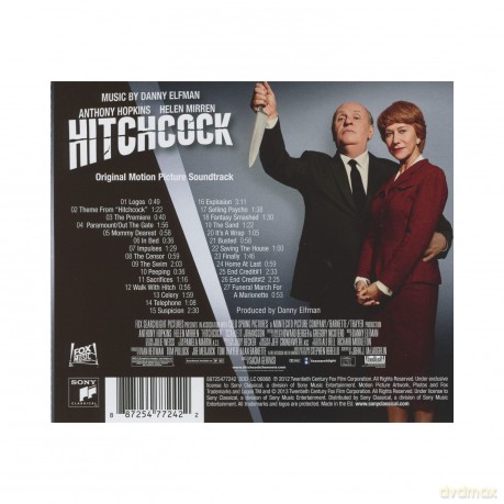 Hitchcock soundtrack (Danny Elfman) [CD]