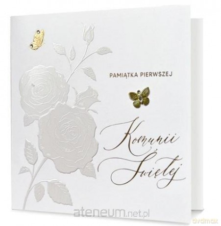Karnet kwadratowy Komunia