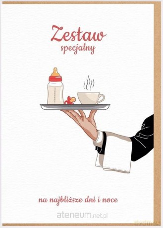 Karnet Narodziny - Zestaw specjalny